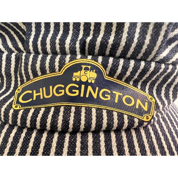 Chuggington Railroad Hat Cap Blue White Stripe‎ Youth Size - Picture 2 of 7